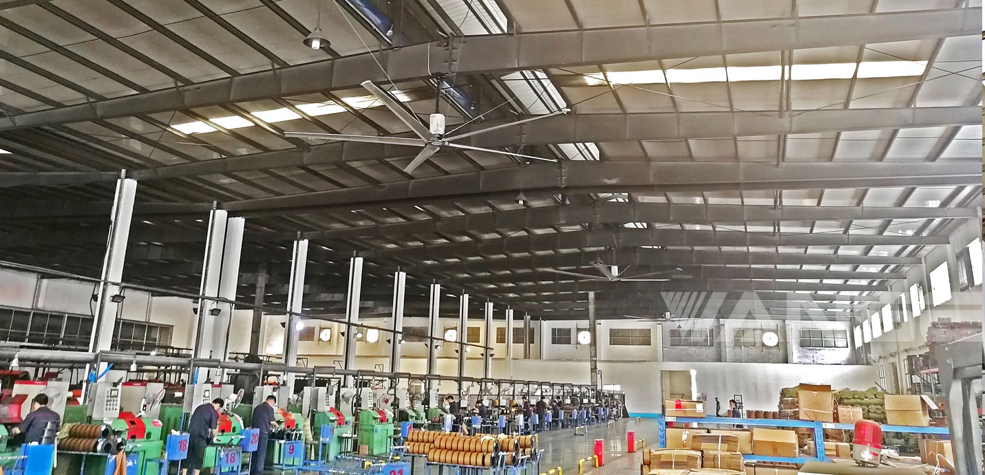济南威盛智能科技有限公司工业大风扇除尘降温