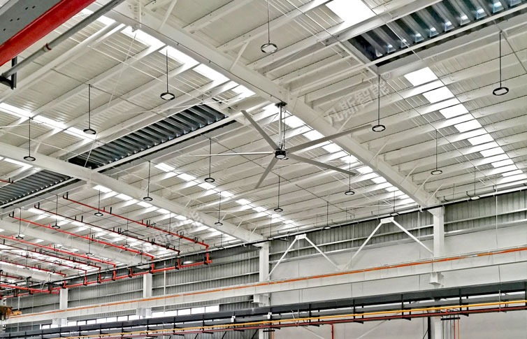 梅雨季仓库除湿用工业大风扇